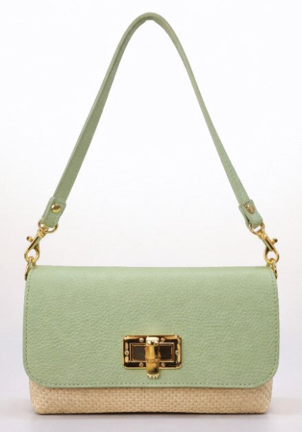Capri Raffia Mini Bag - Borsa a Tracolla Donna - The Boujee Runway