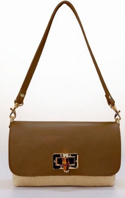 The Capri Raffia Mini Bag