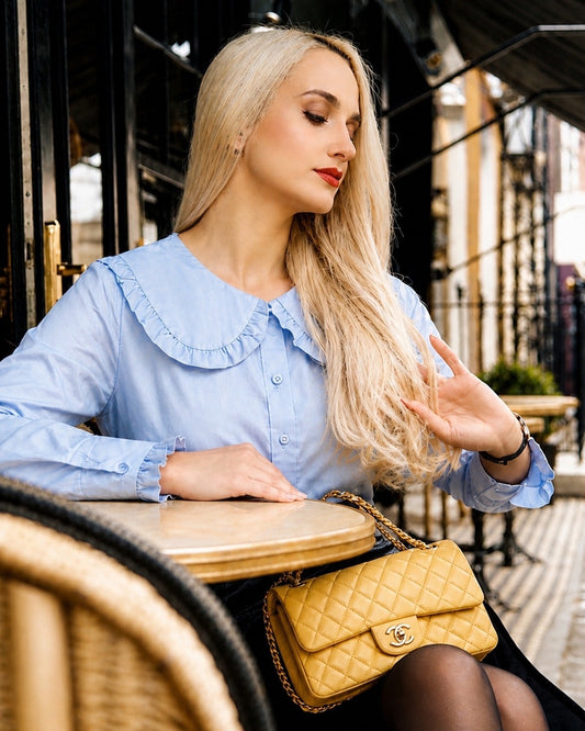 The Parisienne feminine statement blouse by The Boujee Runway