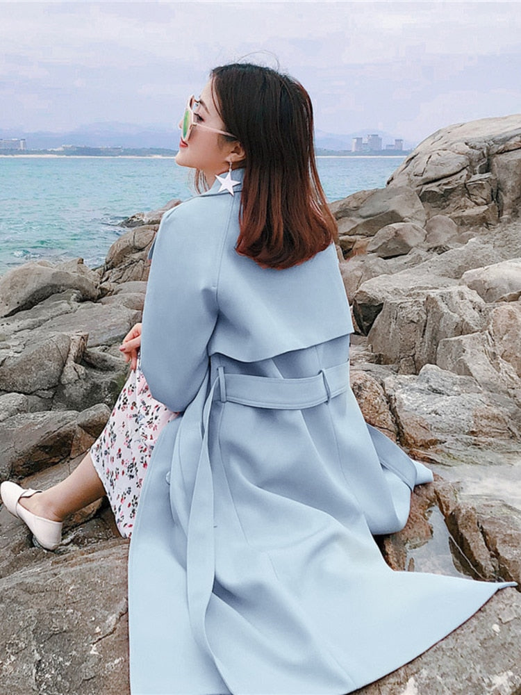 Trench Donna Elegante Oversize